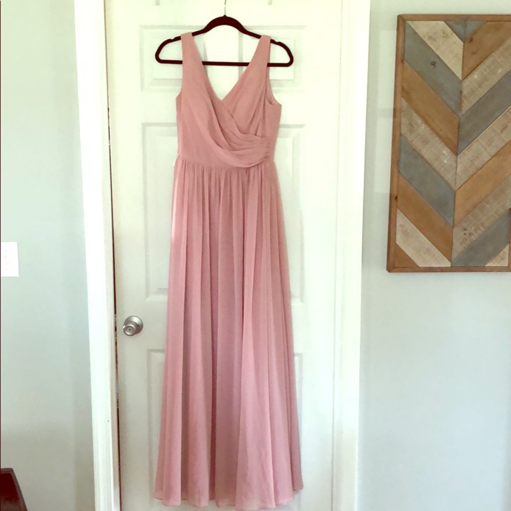 Azazie Bridesmaid Dress Blush